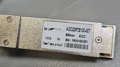 Active Optical Cable QSFP28 100Gbps, 7M, MSA Compat/AOCQP28100-007 (BIN461)