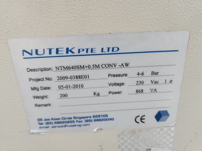 2010 NUTEK NTM640SM PCB Stacker PCB Stacker | Tekmart International Inc. (7)