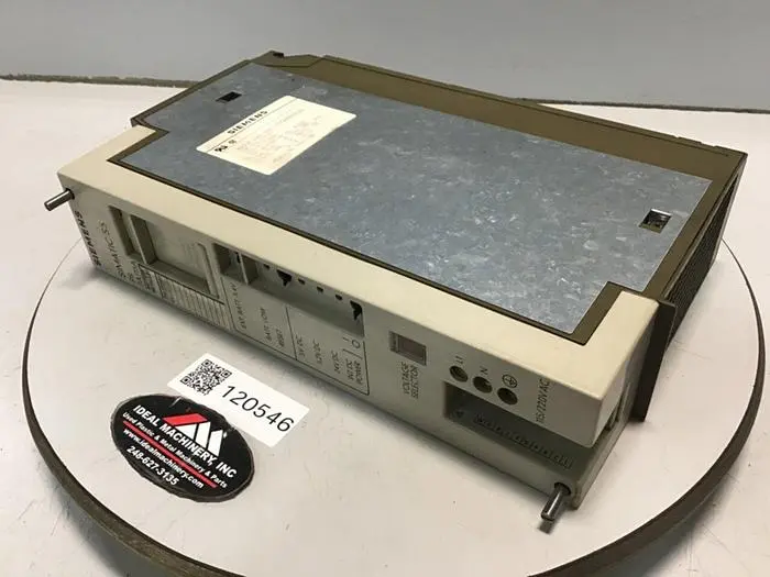 Used SIEMENS E220G5/15WRGD Power Supplies Michigan US | Ideal Machinery #589345
