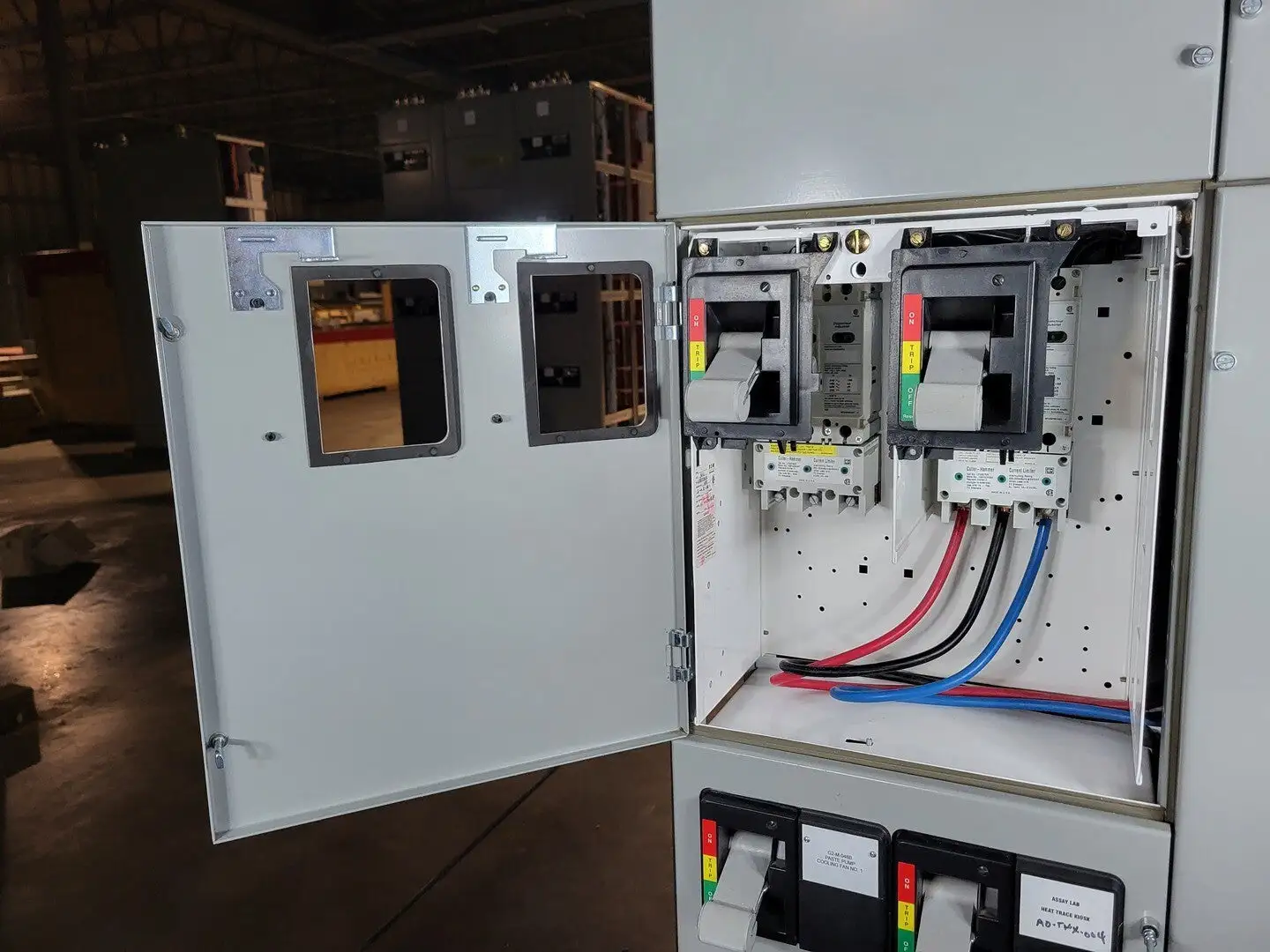 100/60A, 3 Pole, 600V Circuit Breaker HFD Bucket for Freedom 2100 MCC Frame