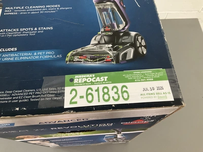 Used BISSELL ADVANCED DEEP CLEANING SYSTEM Vacuum Cleaners Michigan US | Miedema Asset Management Group #1321082