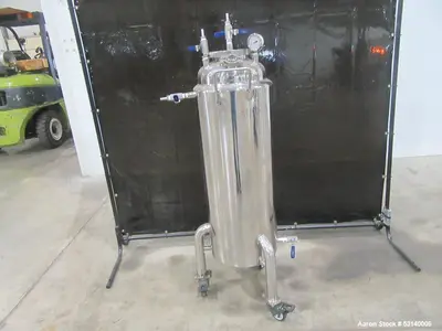 Lot of (2) Used USA Lab 100LB Jacketed Tanks – 304 Stainless Steel, 60L Capacity
