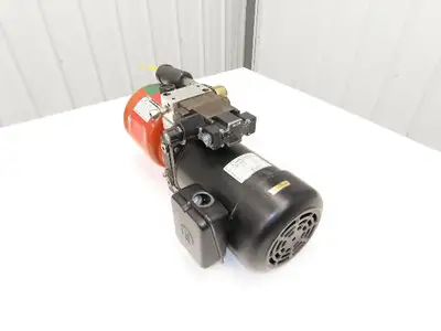 HyVair HT.8-1HP1-G.7 Hydraulic Power Unit 0.8Gal 0.7gpm 2000psi 1Hp 120/240V 1PH