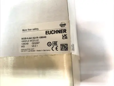 USED EUCHNER PUSH‑PULL PLUG MGB-L1B-PNA-R-121851 MGB-H-AA1A2-R-106049