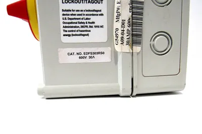 NEW MERSEN EDFS303RS0 DISCONNECT SWITCH ENCLOSURE