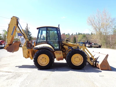 Used 2006 KOMATSU WB150AWS-2N Backhoes Massachusetts US | Brookside Equipment Sales #1422158