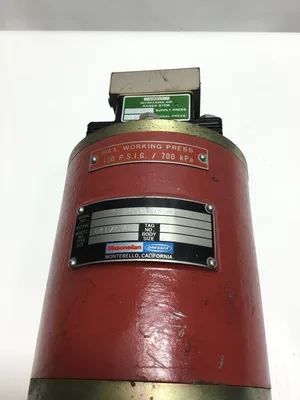 Masoneilan 6417CYL Rolling Diaphragm Pneumatic Air Cylinder