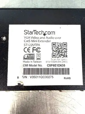 StarTech ST122UTPA/C5F6E1D635 VGA Video and Audio Mini Extender (4.1.3)