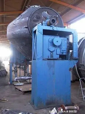 Used Industrial Vacuum Dryer – 8000L Henkhaus, Leybold Heraeus Vacuum Skid