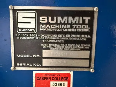 Used SUMMIT 14X40B Gap Lathes Florida US | GMT #1376962