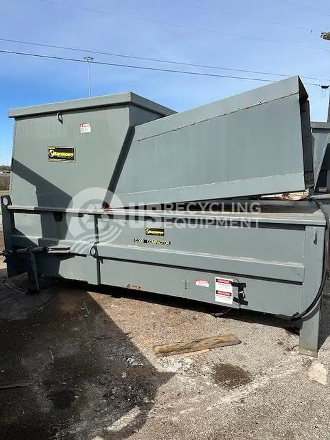 USED HARMONY TWO (2) C-300-STD STATIONARY COMPACTORS
