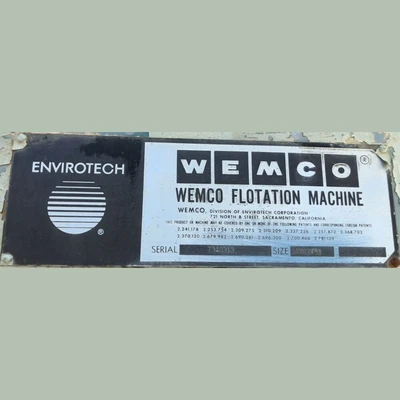 Wemco No. 84 Flotation Cells