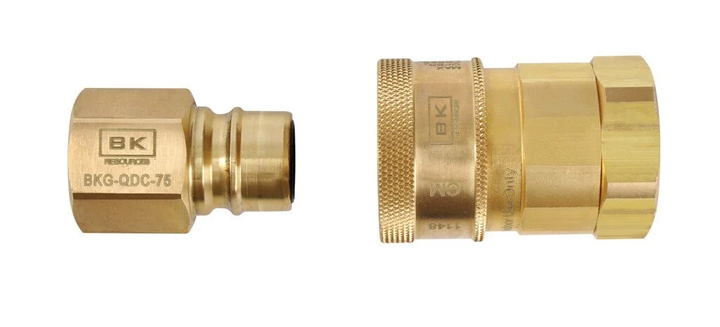 New | in-Stock BK-Resources New BKG-QDC-75 | 3/4" Quick Disconnect Gas Fitting Food, Restaurant, & Bakery Parts & Accessories Illinois US | Falcon Restaurant Supply #1375099