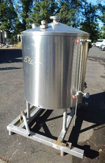 Used PERRY VACUUM RECEIVER 200 GAL VDW Stainless Steel Tanks New Jersey US | Champion Trading Corporation #424608