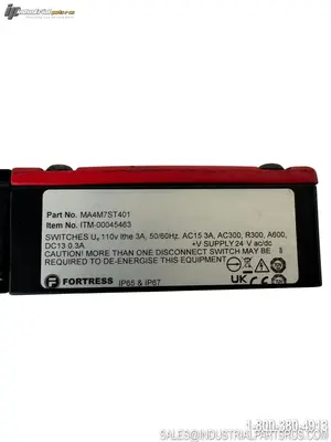 Used FORTRESS MA4M7ST401 Relays & Switches Kentucky US | Industrial Parts R Us Inc. #998153