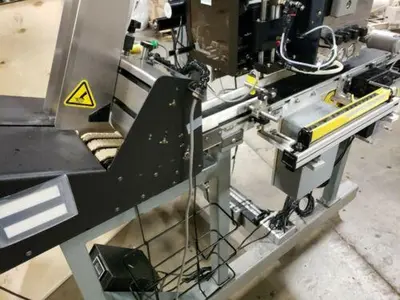 Label-Tronix, labeling system with Lable-Aire 2138 & Reliant 2700 feeder