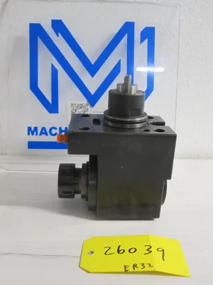 DMG Mori Seiki SL-25Y Right Angle 90 degree Live Tool Holder ER32 65 x 75 mm