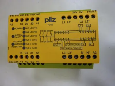 USED PILZ PU3Z24VDC3N/O1N/C6SO
