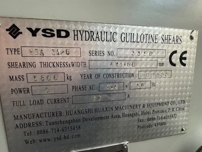 YSD HGA 31/6