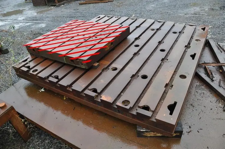 Used WELDING TABLE 2990 X 2990 MM Tables, Floor & Layout Plates BE | Apt International N.V #366613