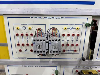 AMATROL MODEL #85-MT5 MOTOR CONTROL SYSTEM TRAINING & TESTING STAND: YOBRO #24916