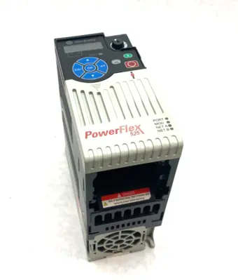 USED ALLEN-BRADLEY SER. A POWERFLEX 525 0.4KW (0.5HP) AC DRIVE 3-PHASE