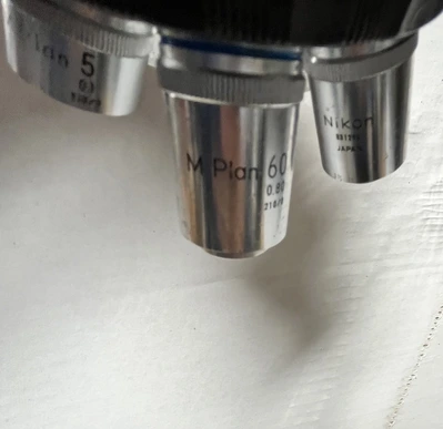 Item# L186 Nikon Optiphot Upright Metallographic Microscope