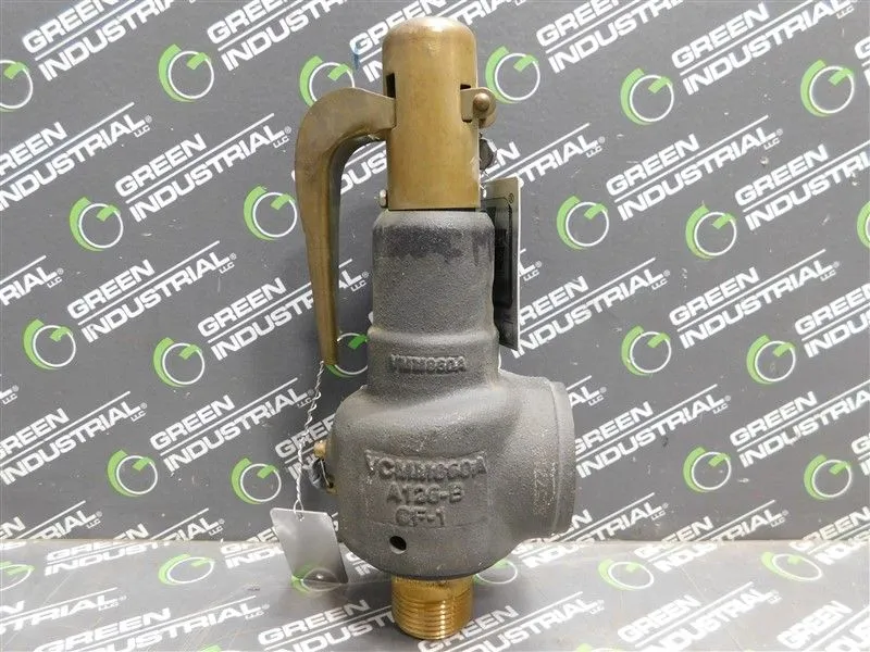 GE Dresser 1543F-21 Consolidated Valve 1 X 1 1/4 592 Lbs/hr .156 Lift Used