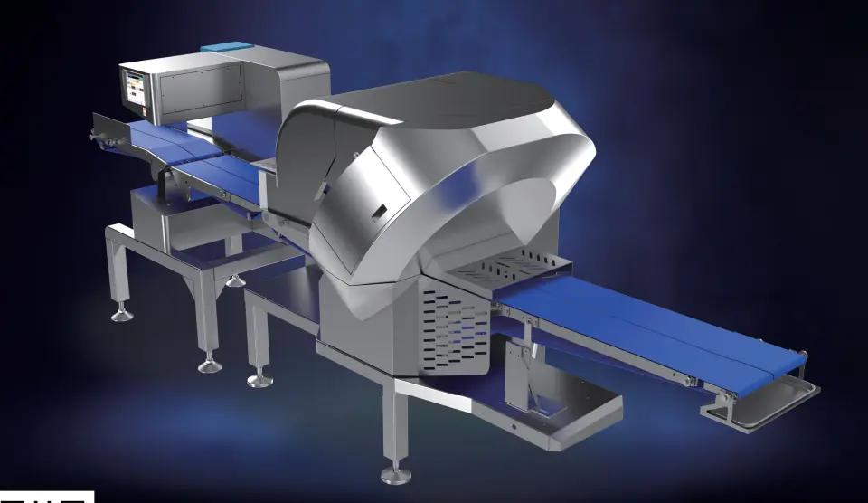 Nantsune Model NTDPD-340 Zeus Dual 3D Pack Fixed Weight Meat Slicer