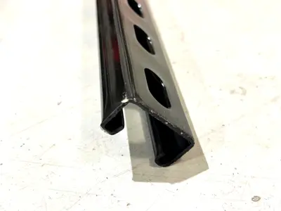 3310T791 | Strut Channel Low-Profile Slotted Black STL 4ft Long LOT OF 4 - New Other