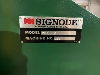 USED SIGNODE CGA-10 OEM