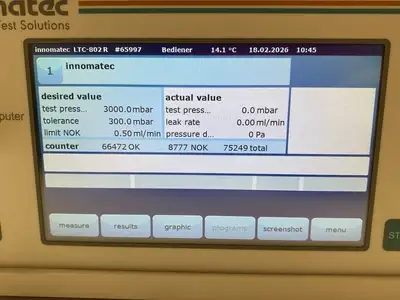 Used INNOMATEC SINGLE CHANNEL LEAK TEST COMPUTER, CONFIGURABLE Computer Accessories | Maverick Industrial Sales #1100330