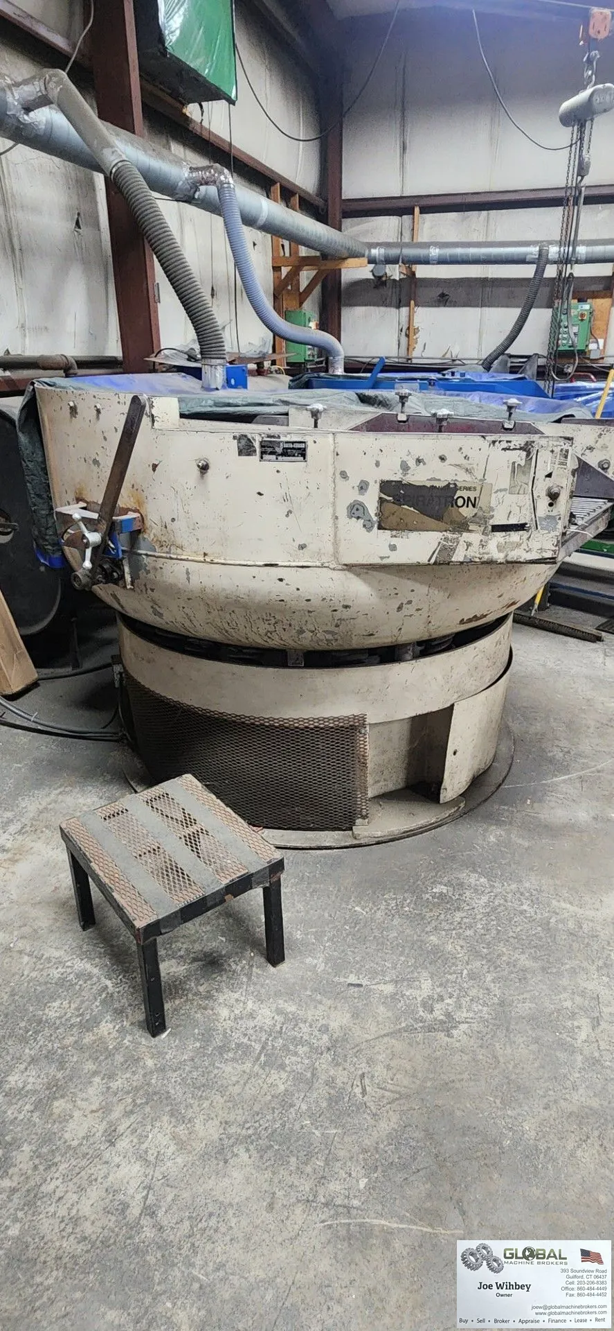 Roto-Finish 18 cubit foot Vibratory Finishing Bowl Refurbished