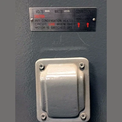 Teco-Westinghouse 6,126 hp Induction Electric Motor