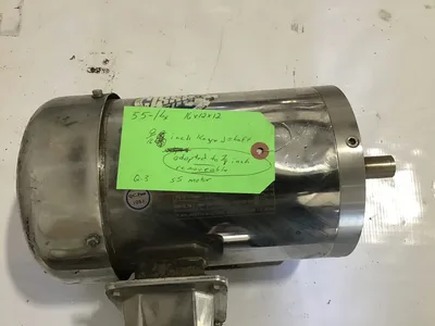 Power Tech S01T4F56 RPM 1740 Frame 56C 9/16 inch keyed shaft  SS Motor
