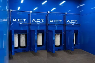 A.C.T. Action Booth Triple DUST COLLECTORS | T.R. Wigglesworth Machinery Co. (1)