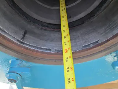 12" x 32" Halvorsen, autoclave / sterilizer - 20 to 100 deg, 50 psi, 1992