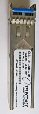 Lot of 4 Telecoast Communications GLC-LH-SM-TC 1000BASE-LH SFP SMF Transceiver