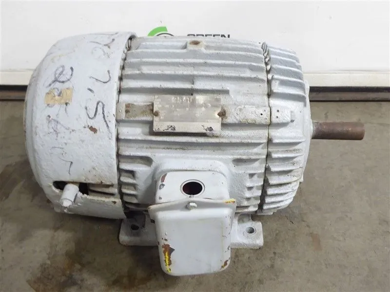 7.5 HP US Motors Electric Motor 230/460V 1765 RPM 254U Frame Used