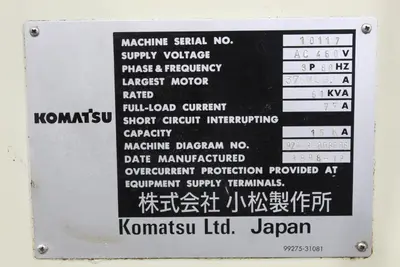 1999 KOMATSU L2M300-3BM Stamping Press | Levy Recovery Group (28)