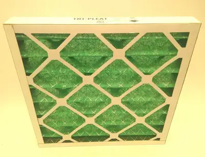 2351717208E | TRIDIM  17X17X2 Tri-Pleat Ultra E GREEN Commercial Industrial Filter - New