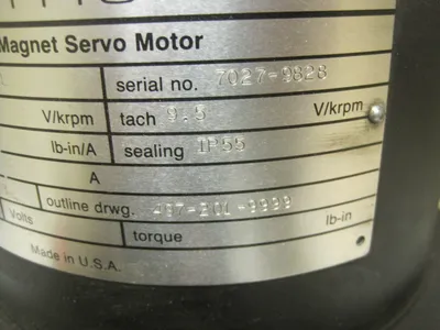 NEW GETTYS M133-H60A-900L SERVO MOTOR M133H60A900L