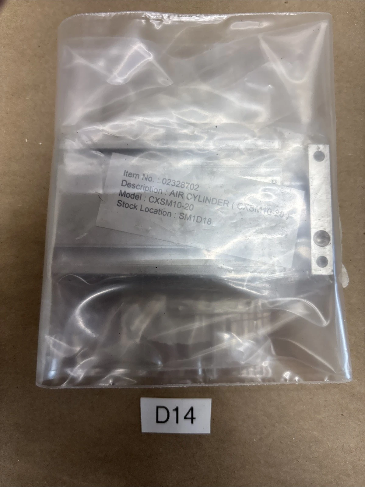 1PC SMC CXSM10-20 Pneumatic double-rod cylinder NIB
