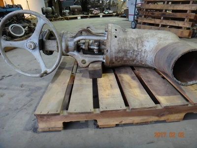 Powell 8", Class 900, WCB, Gate Valve