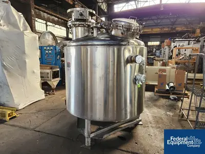 USED Lee Industries 360 Gal Lee Reactor, 304 S/S, 20/100#