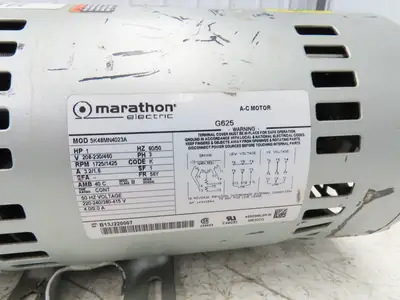 Gast 1423-103Q-G625 Compressor Vacuum Pump 1Hp 13.2CFM 230/460V 3PH 3/8"NPT