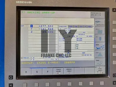 Used 2008 MIKRON MILL HSM 300 MOLDMASTER Vertical Machining Centers US | FRANKE CNC, LLC #1382693