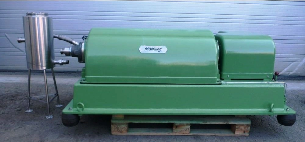 Flottweg Z2L decanter centrifuge, 316SS.