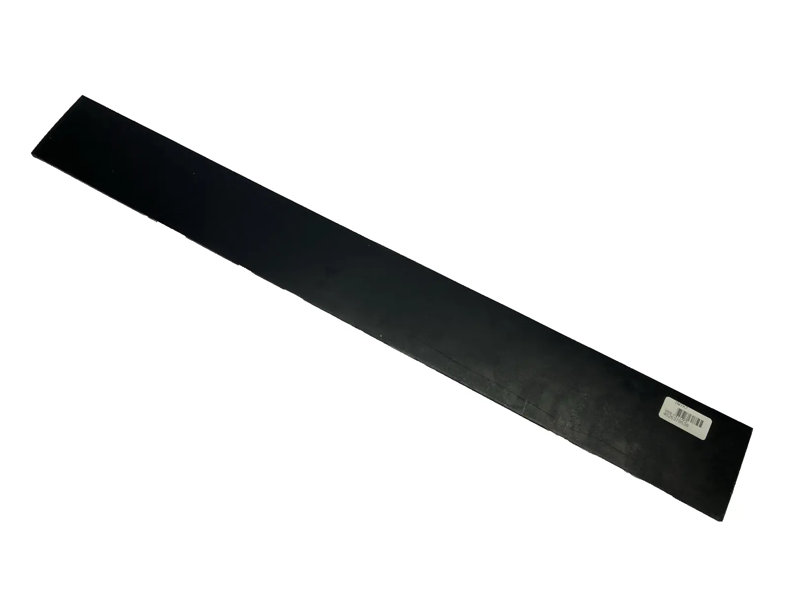 USED E. JAMES RUBBER STRIP EDPM 1/4" THICK 4" WIDE X 36" LONG SHELFWARE