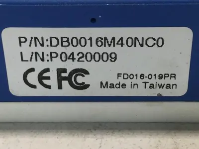USED PQI DB0016M40NCO